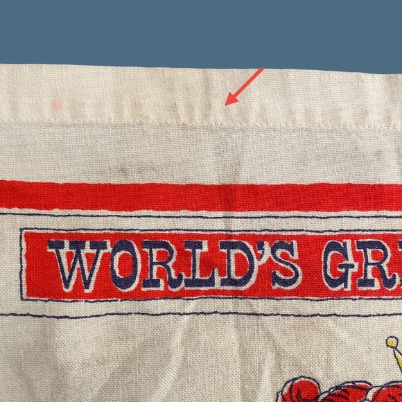 Vintage 1960 Ringling Bros and Barnum & Bailey Circus Calendar Kitchen Towel - Picture 6 of 12